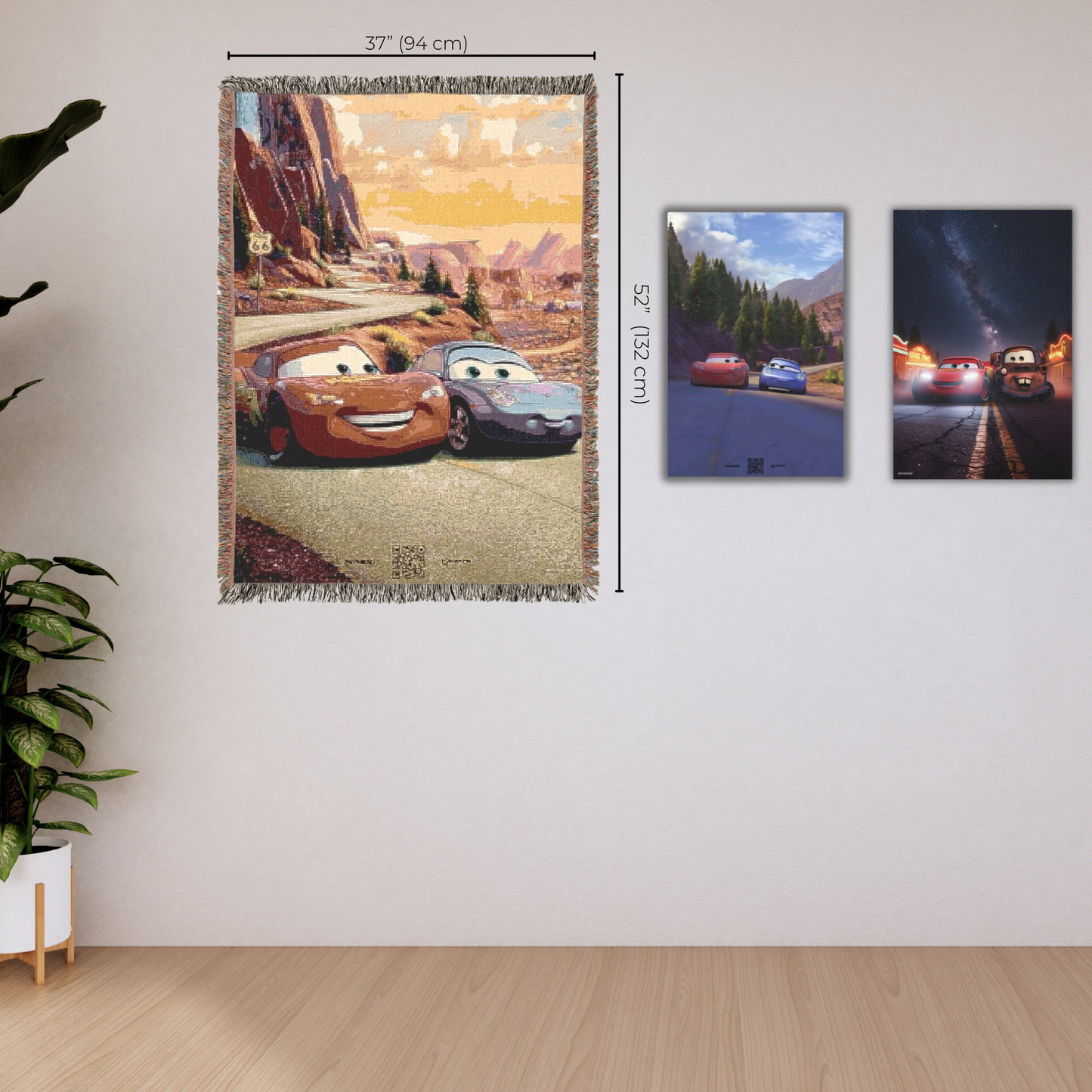 Lightning & Sally Woven Blanket