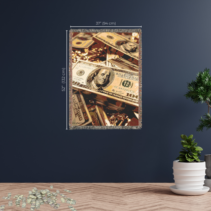 Cash Flow Woven Blanket