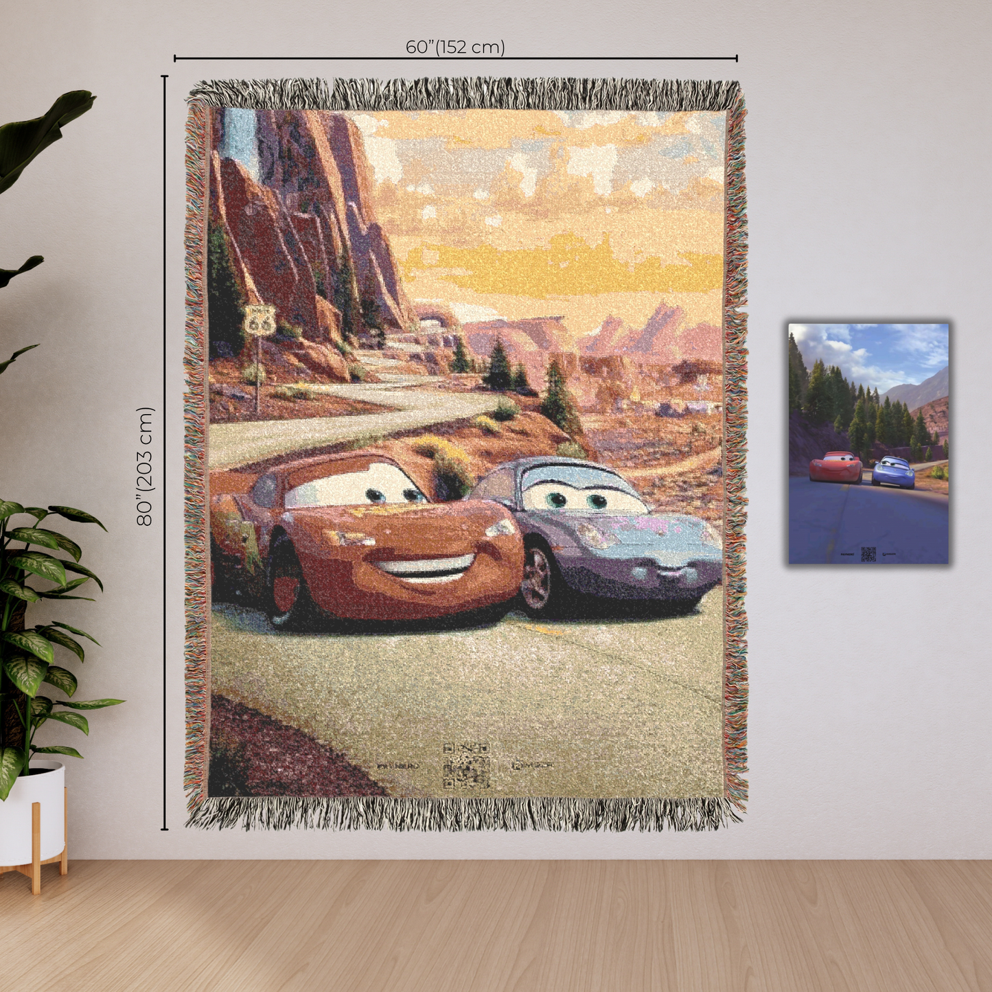 Lightning & Sally Woven Blanket