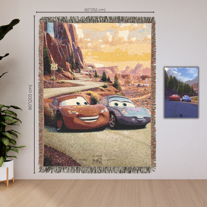 Lightning & Sally Woven Blanket