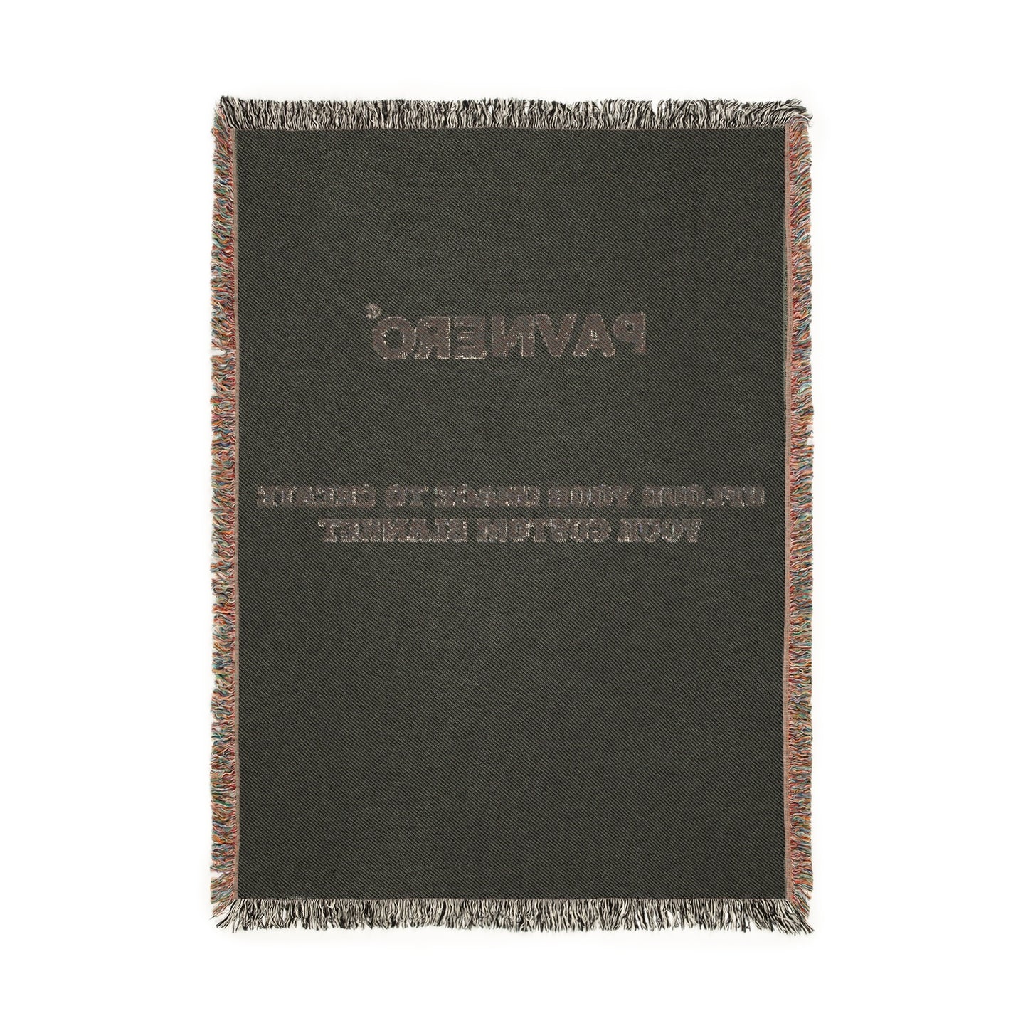 Pavnero® Custom Woven Blanket