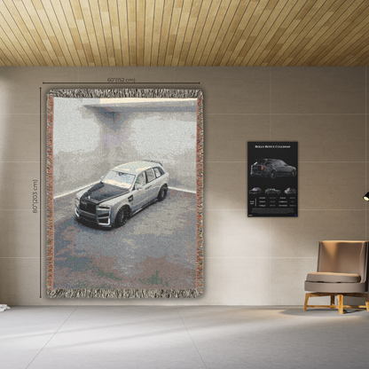 Pavnero® Rolls Royce CULLINAN - Woven Blanket