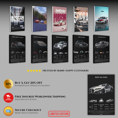 Pavnero® BMW M4 (G82) Matte Canvas