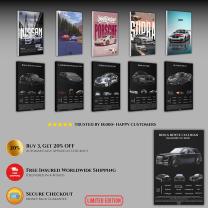 Pavnero® Rolls-Royce Cullinan Mansory Matte Canvas