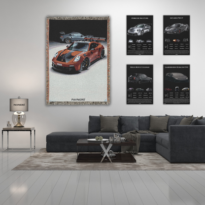 Pavnero® Porsche 911 GT3 RS Matte Canvas