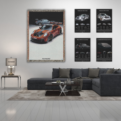 Pavnero® Porsche 911 GT3 Matte Canvas