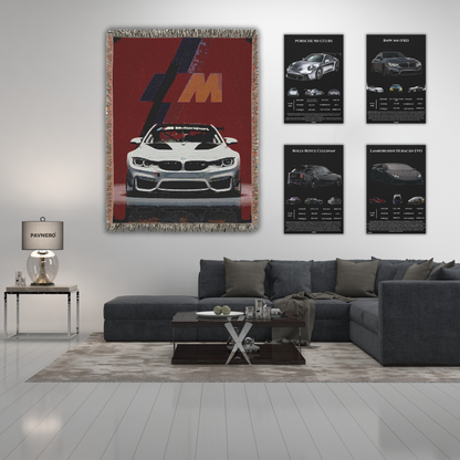 Pavnero® BMW M4 F82 Matte Canvas