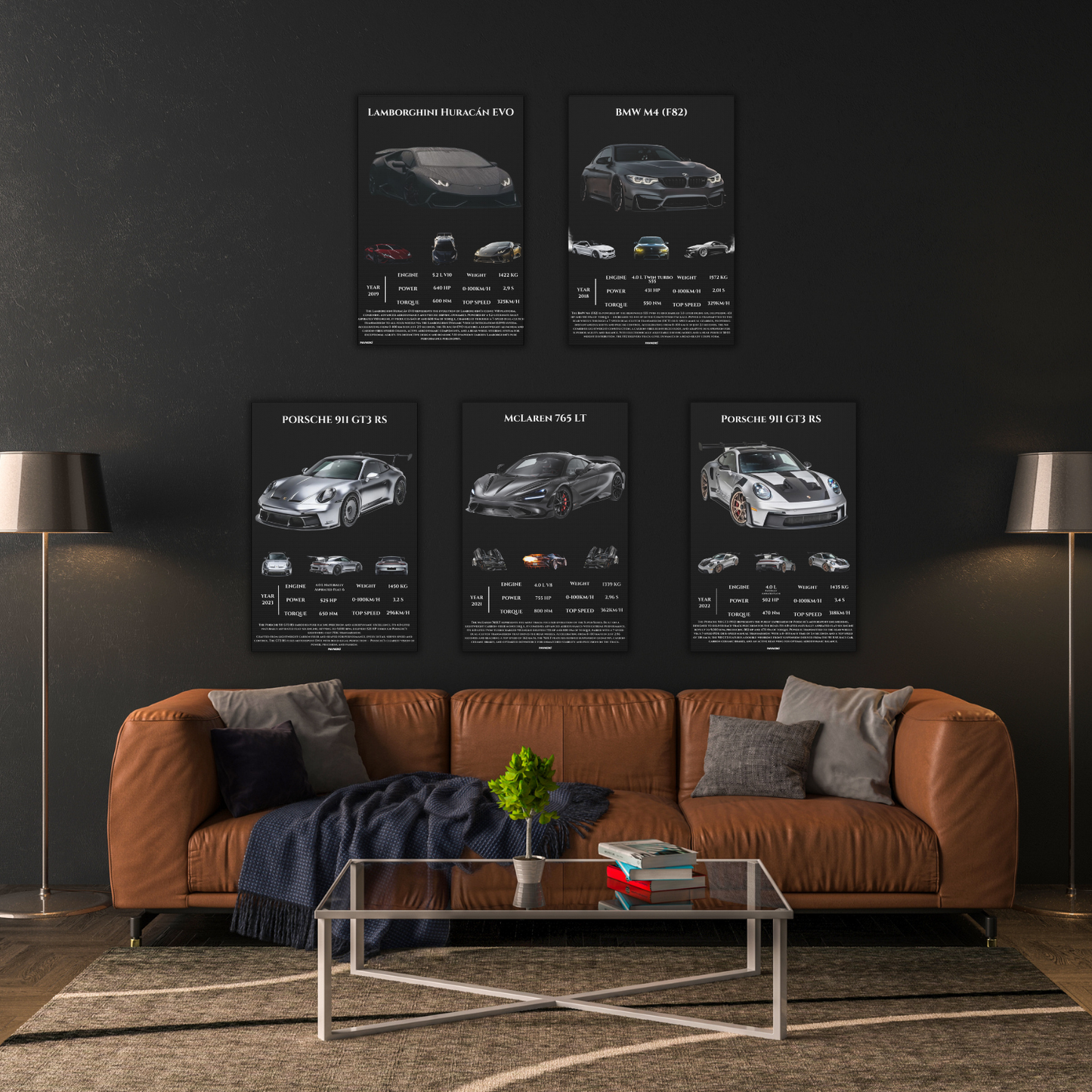 Pavnero® Porsche 911 GT3 Matte Canvas