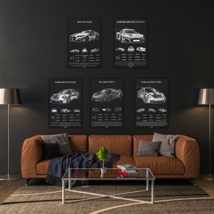 Pavnero® AUDI R8 LMS GT2 Matte Canvas