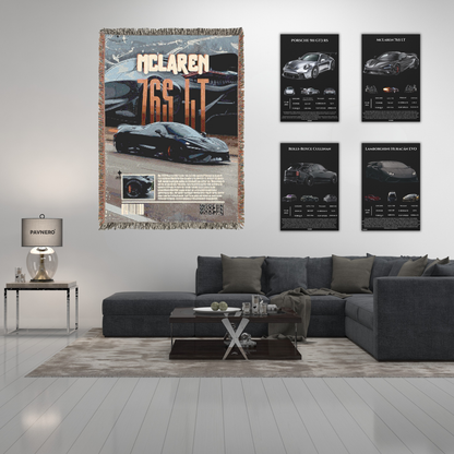 Pavnero® McLaren 765 LT Matte Canvas