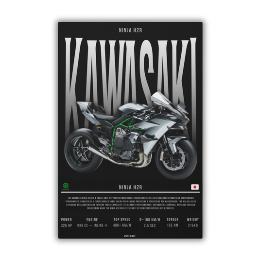 Kawasaki Ninja H2R (Canvas)