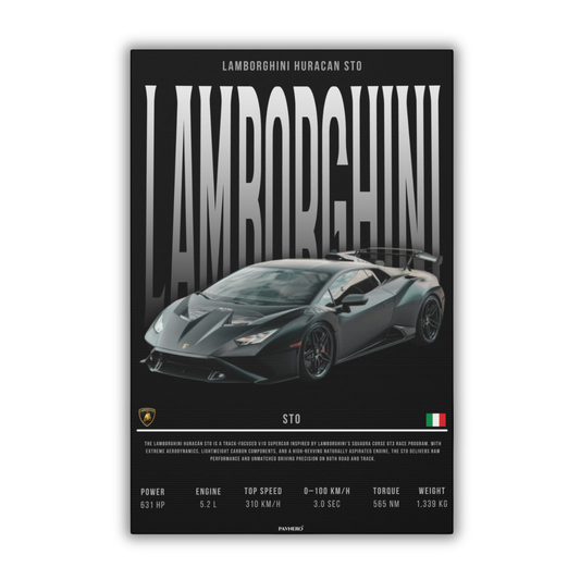 Lamborghini Huracan STO (Canvas)