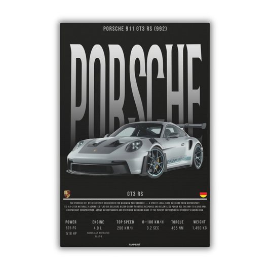 Porsche 911 GT3 RS (992) (Canvas)