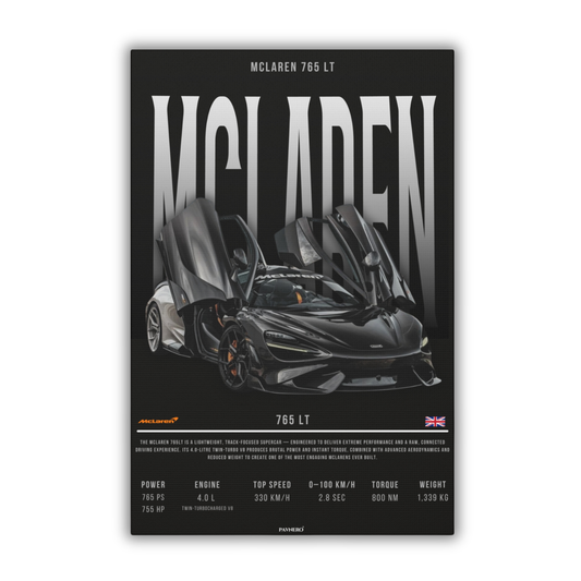 McLaren 765 LT (Canvas)