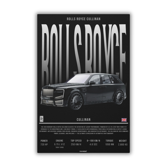 Rolls Royce CULLINAN (Canvas)