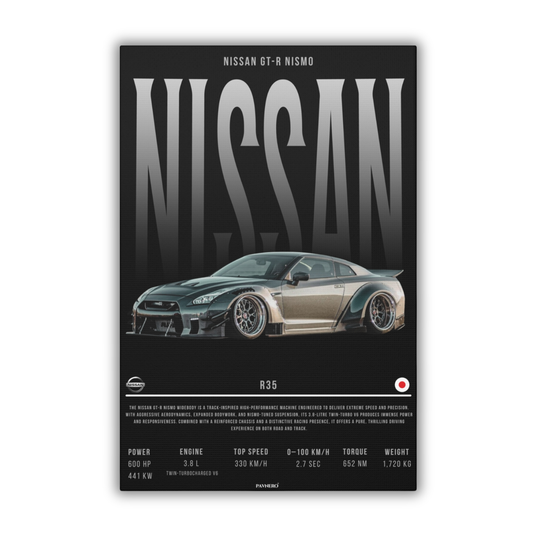 Nissan GT-R R35 Nismo (Canvas)