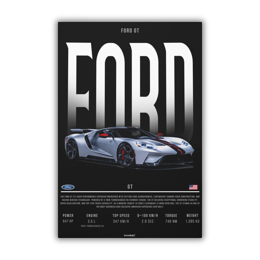 Ford GT (Canvas)