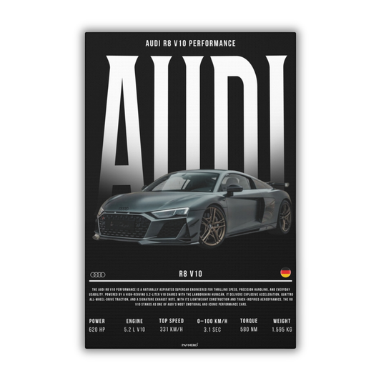 Audi R8 V10 (Canvas)