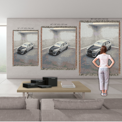 Pavnero® Rolls Royce CULLINAN - Woven Blanket