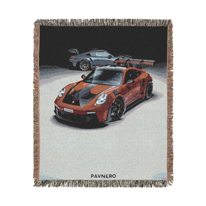 Pavnero® Porsche 911 GT3 RS- Woven Blanket