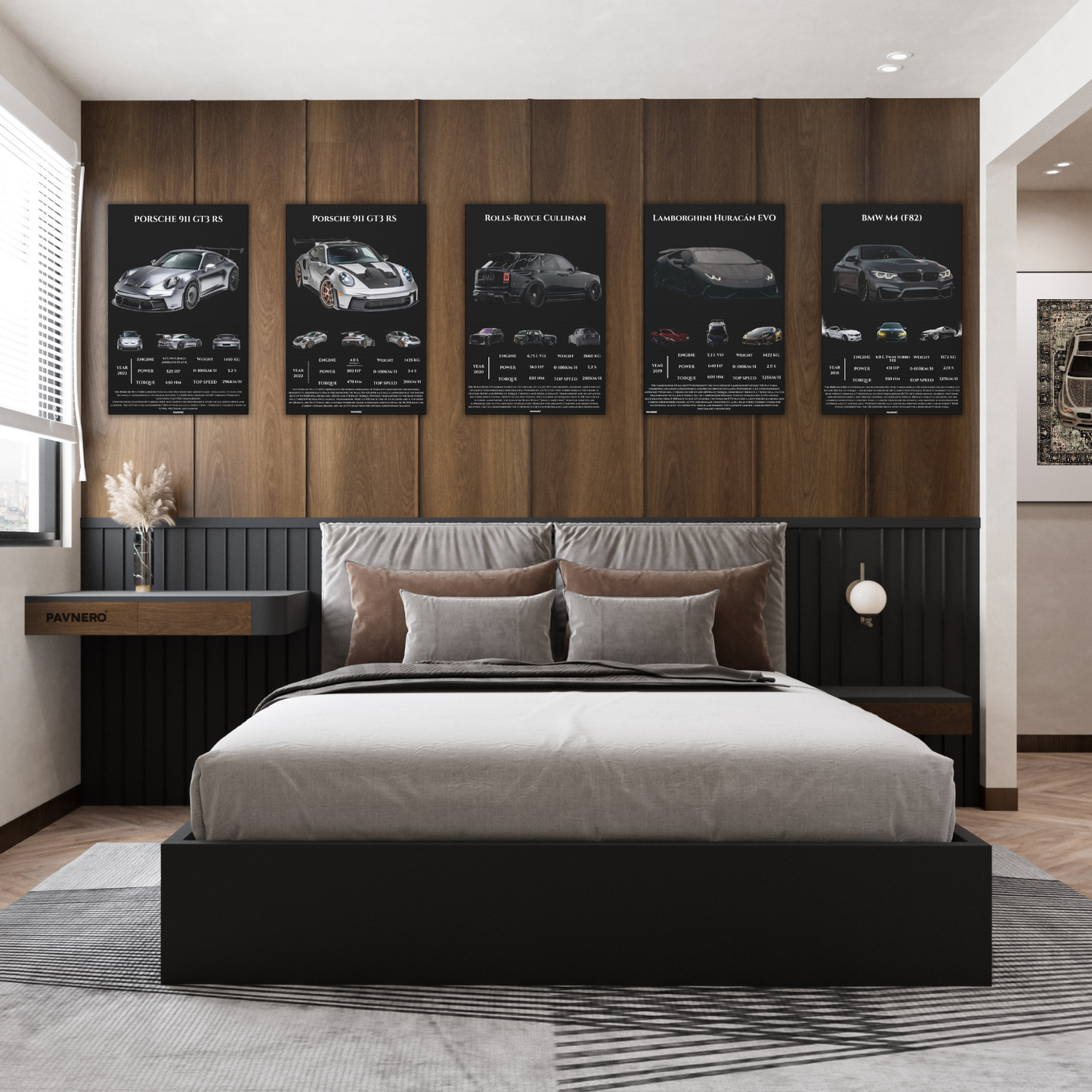 Pavnero® Porsche 911 GT3 Matte Canvas